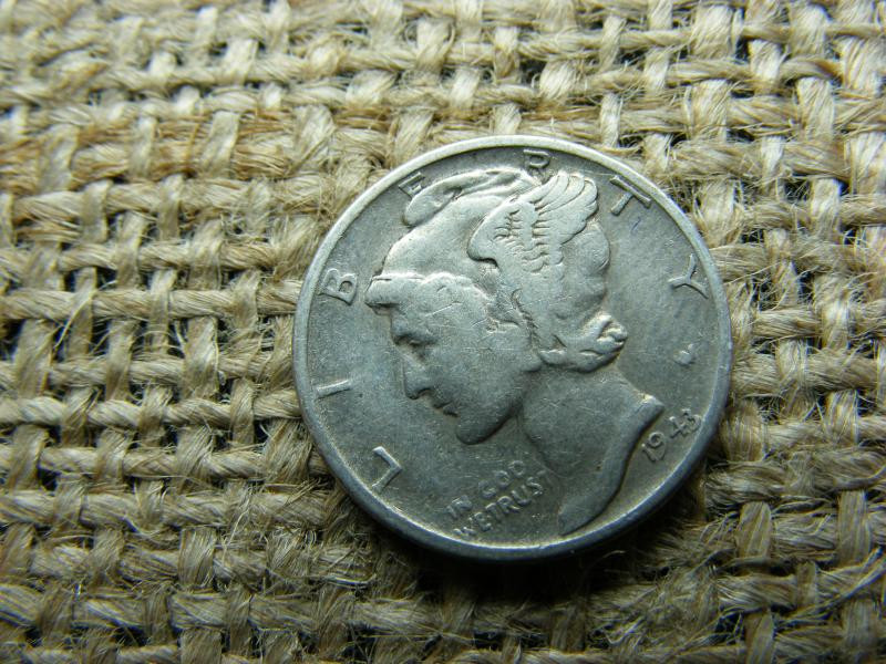USA Ezüst Dime, 1943
