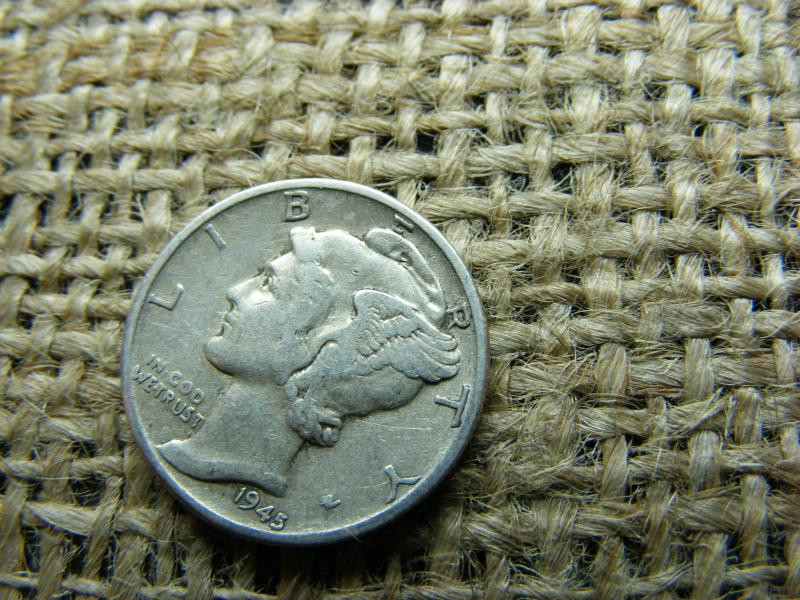 USA Ezüst Dime, 1945