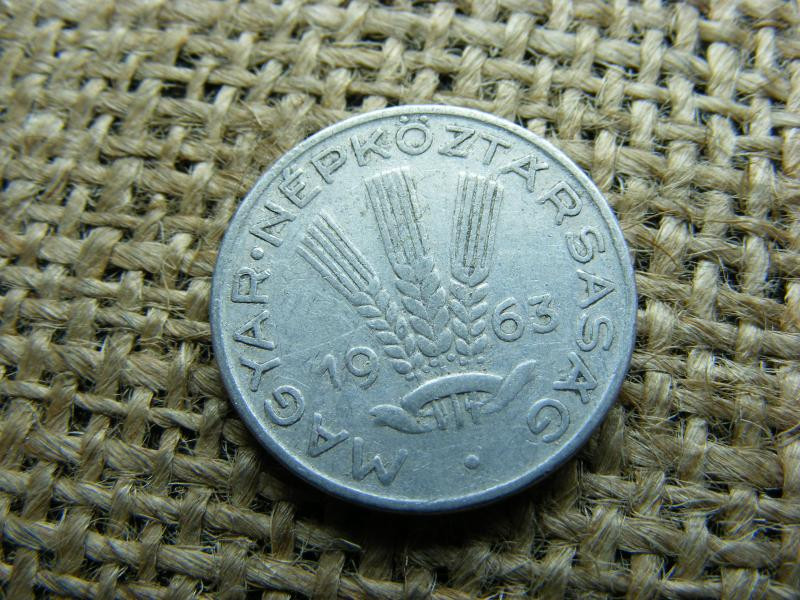 20 fillér, 1963, magyar érme