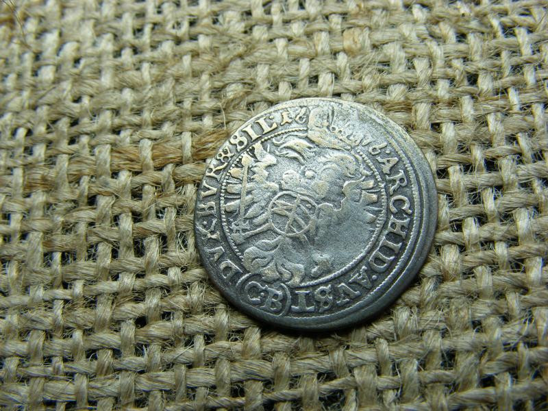 Lipót I. ezüst 3 krajcár, 1696 CB