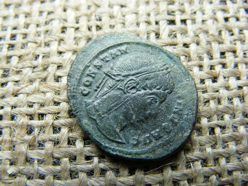 Nagy Konstantin kis bronzérme, 4. század