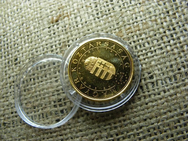 Aranyozott emlék 50 forint, 2004
