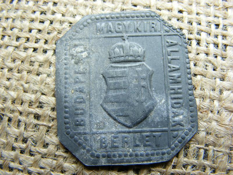 Budapesti Magyar Királyi Államhidak bárcája, 1903-1918