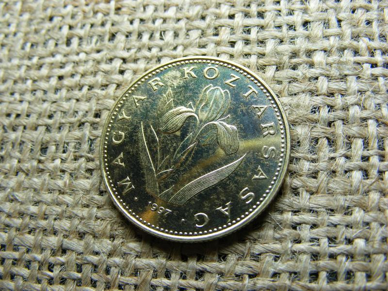 20 forintos érme, 1997, BU