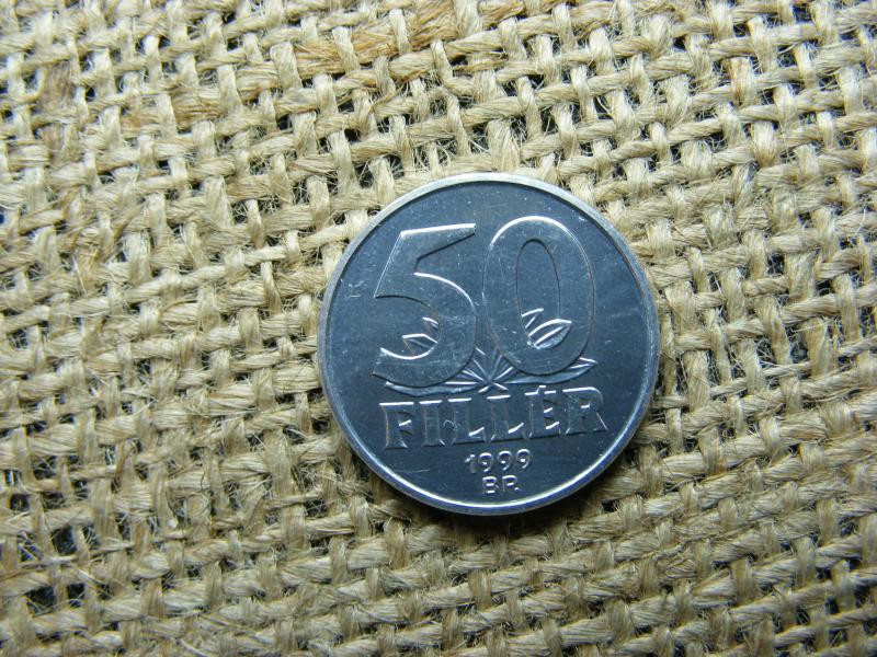 50 fillér, 1999, Magyarország