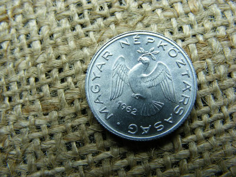 10 fillér, 1962, magyar érme