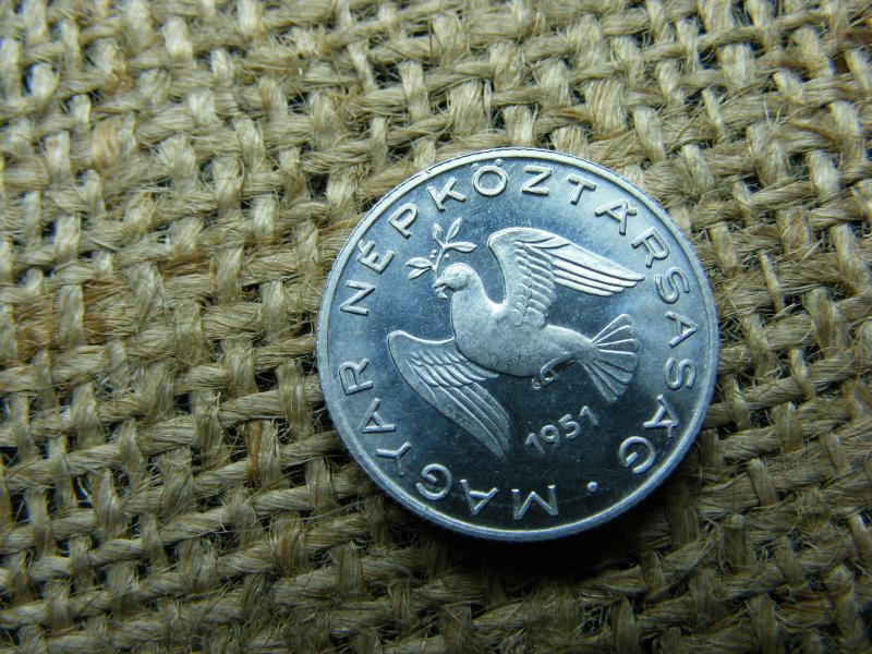 10 Fillér, 1951, Magyarország