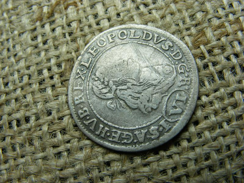 Lipót I. ezüst 6 krajcár, 1673, KB