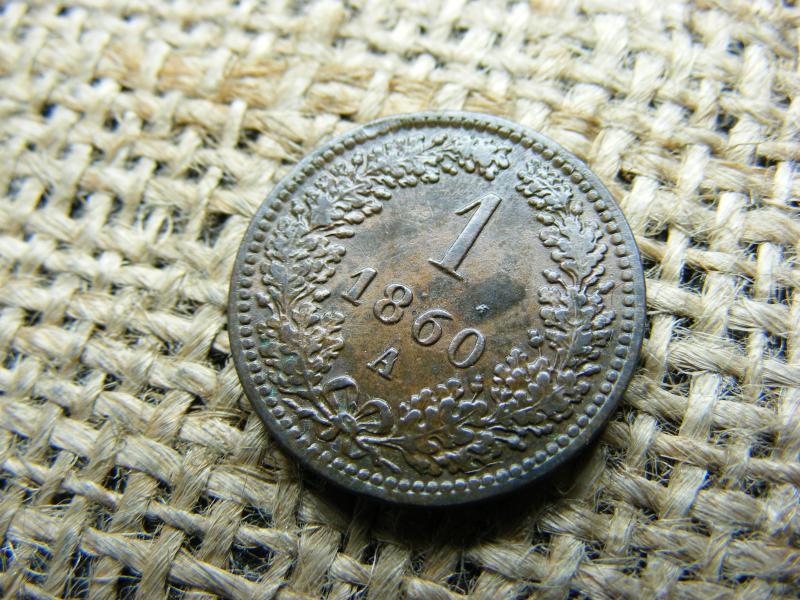 1 Krajcár, 1860, Ferenc József