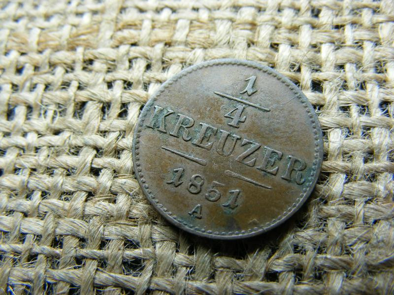 1/4 Krajcár, 1851, Ferenc József