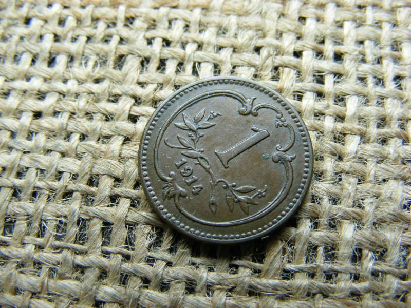 1 Heller, 1914, Korona-pénzrendszer