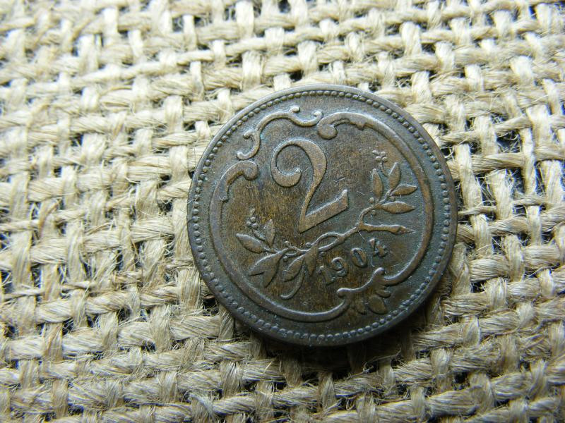 2 Heller, 1904, Korona-pénzrendszer