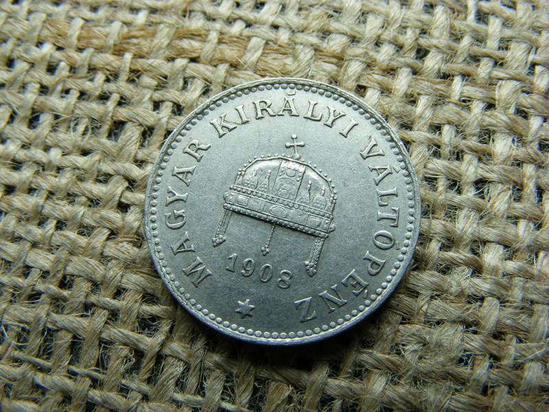 20 fillér, 1908, KB