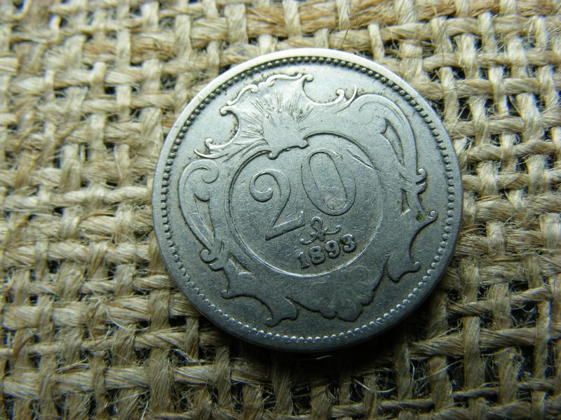 20 Heller, 1893, Korona-pénzrendszer