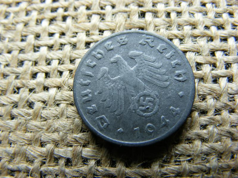 Birodalmi 1 pfennig, 1944, D