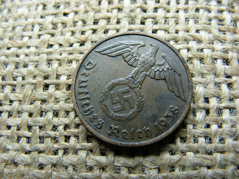 Birodalmi 2 pfennig, 1938 F