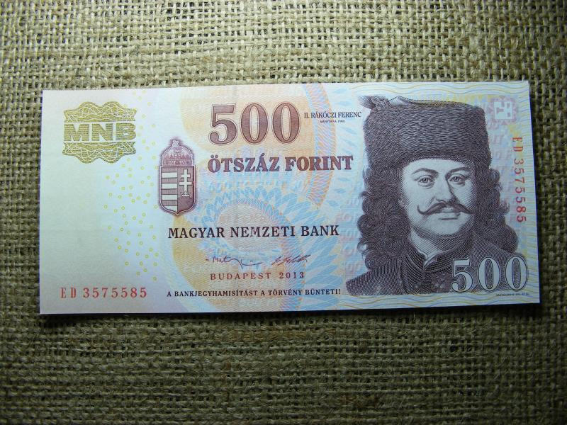 500 forintos bankjegy, 2013, ED, UNC