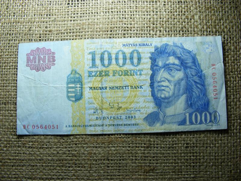 1000 forintos bankjegy, 2003, DC sorozat