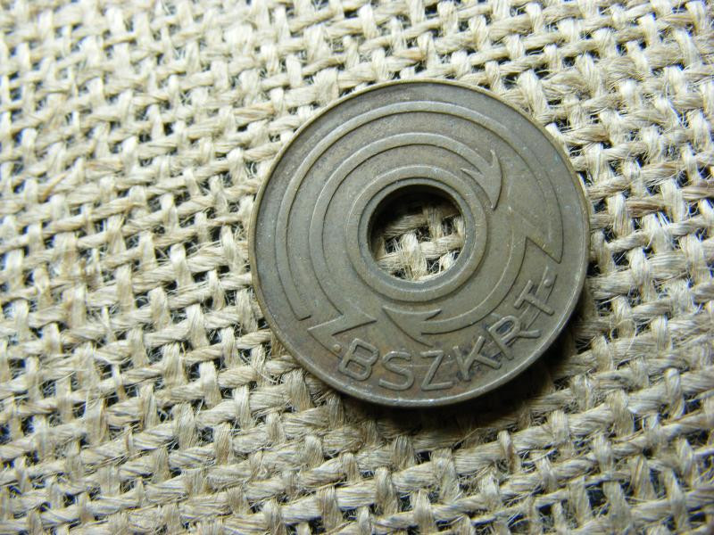 BSZKRT 5 forintos érme, 1944