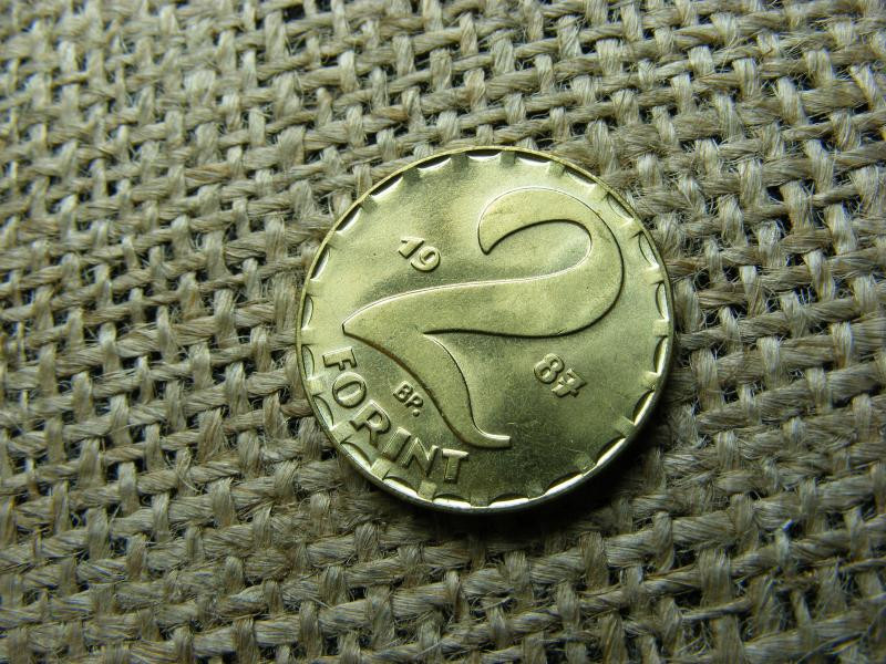 2 forintos érme, 1987