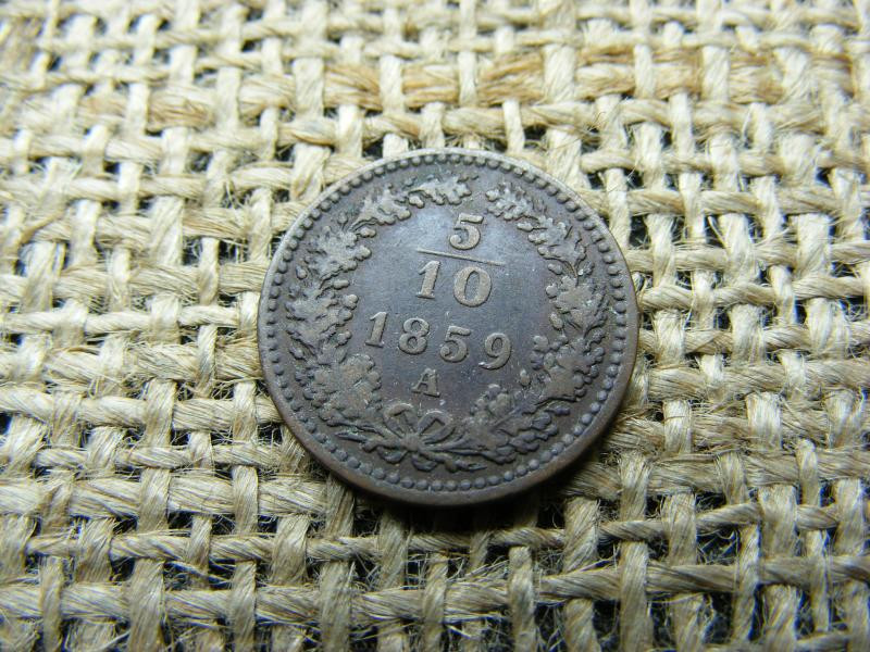 5/10 Krajcár, 1859, Ferenc József