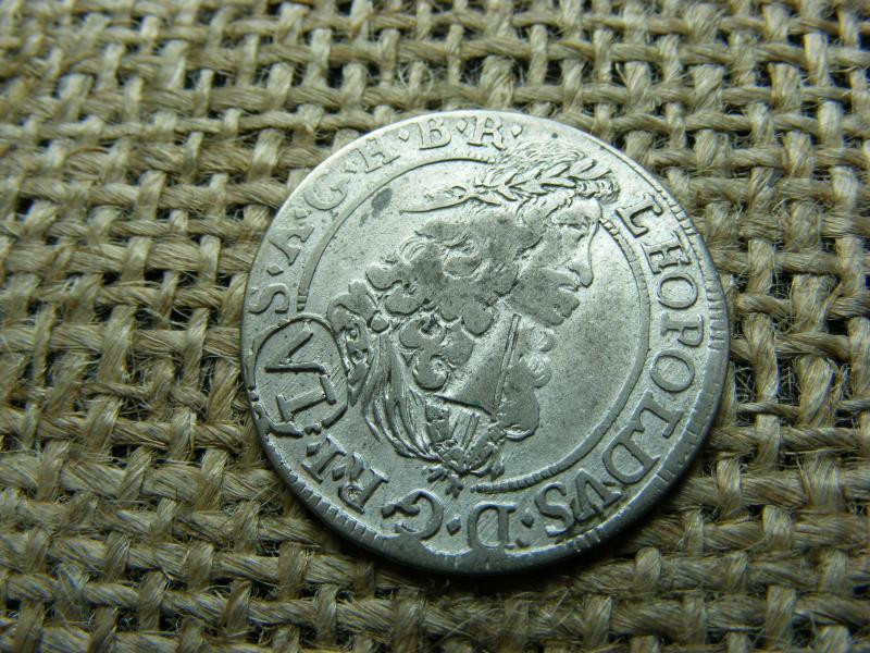Lipót ezüst 6 krajcár, 1694, VI