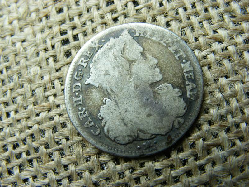 Nápolyi 1 Tari, 1696, Carlos II, ezüst