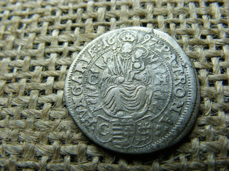 Lipót ezüst 3 krajcár, 1697, Pozsony