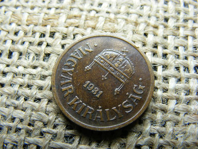2 fillér, 1931, Magyarország