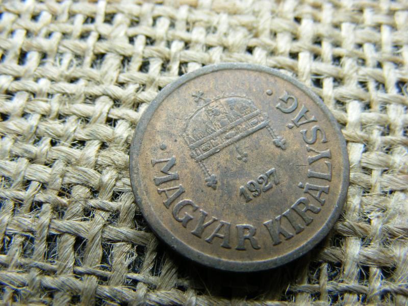 2 fillér, 1927, Magyarország