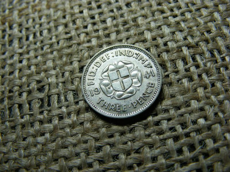 Ezüst 3 pence, 1941, Egyesült Királyság