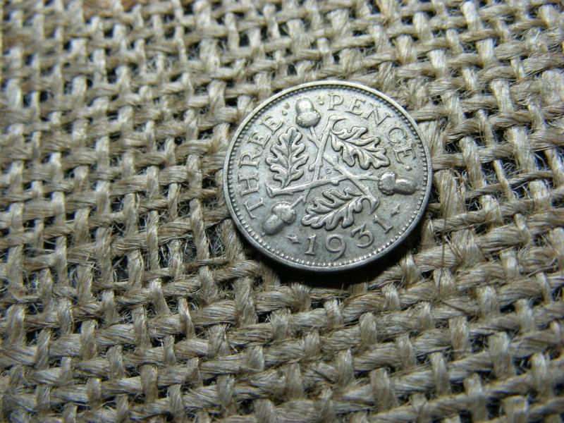 Ezüst 3 pence, 1931, Egyesült Királyság