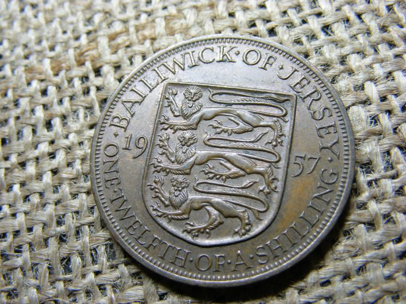 Jersey 1/12 shilling, 1957