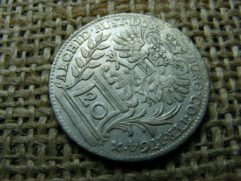 Ezüst 20 krajcár, 1764, Mária Terézia