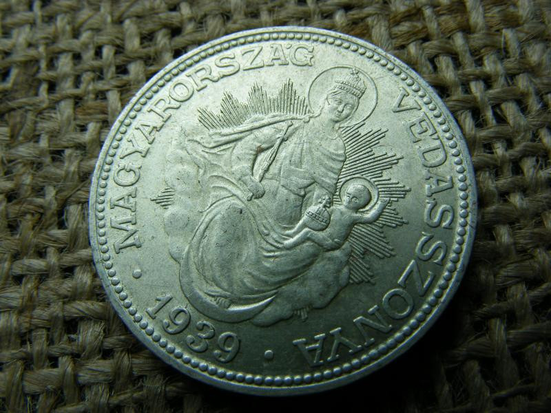Ezüst 2 pengő, 1939