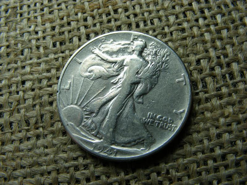 USA 1/2 dollár ezüst érme, 1941