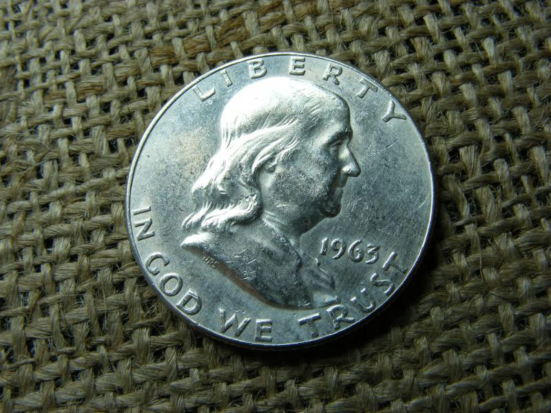 USA 1/2 dollár érme, 1963, ezüst