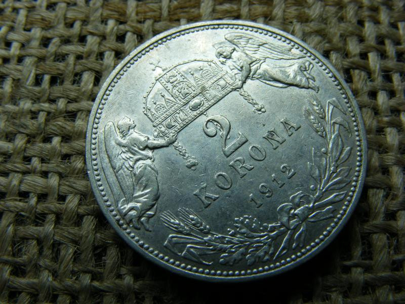Ezüst 2 Korona, 1912, KB