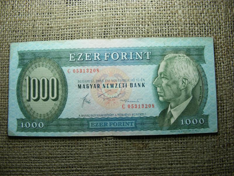 1000 forintos bankjegy, 1983, C sorozat