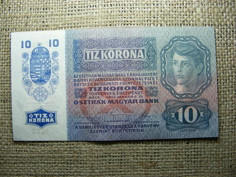 10 korona, 1915, DÖ