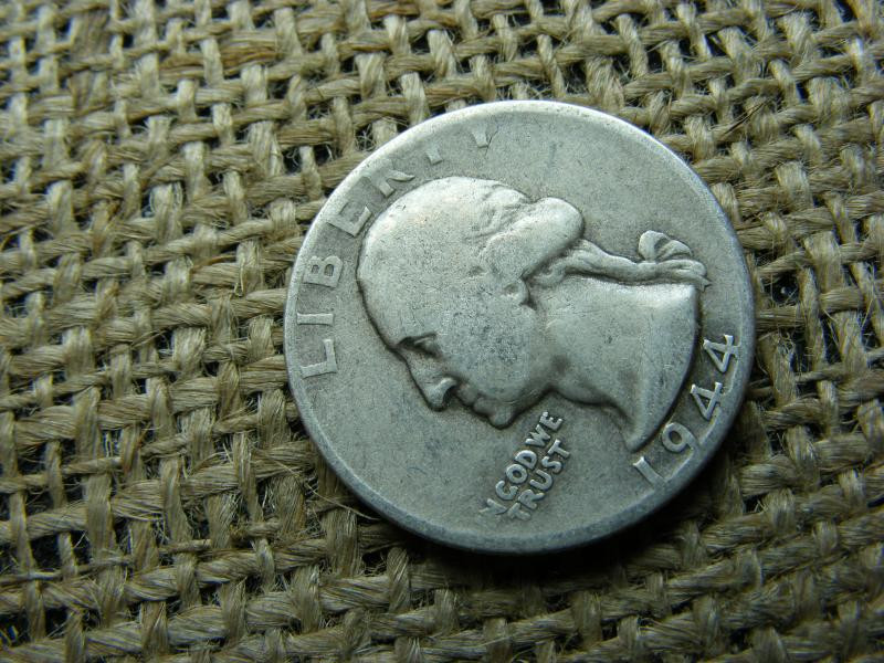 USA 1/4 dollár érme, 1944, San Francisco veret