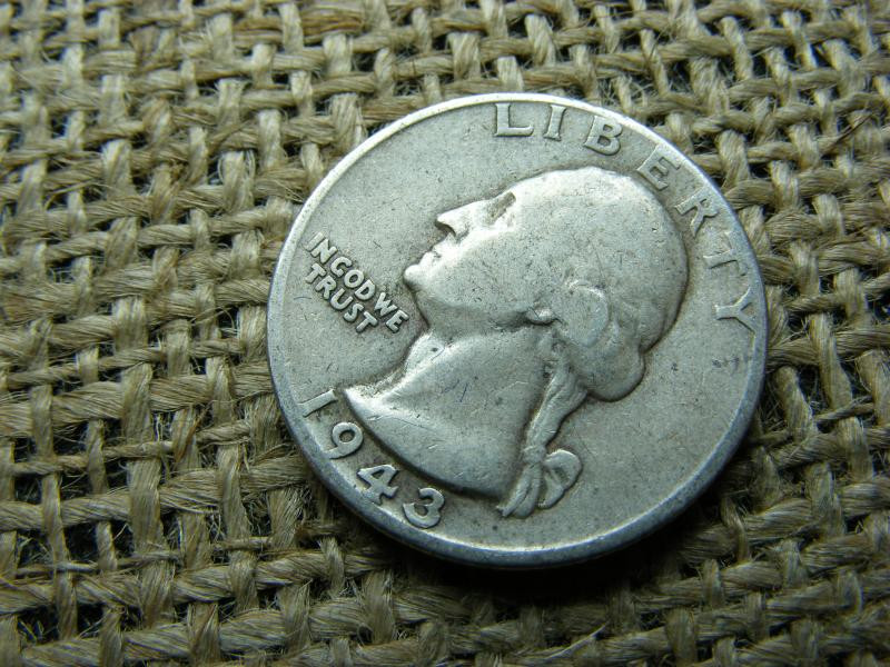 USA 1/4 dollár érme, 1943 D, ezüst