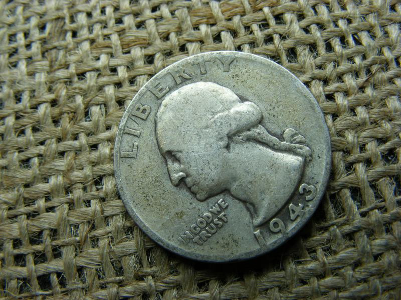 USA 1/4 dollár érme, 1943 S, ezüst