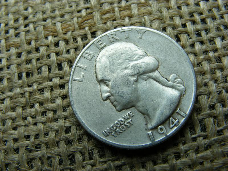 USA 1/4 dollár érme, 1941, ezüst