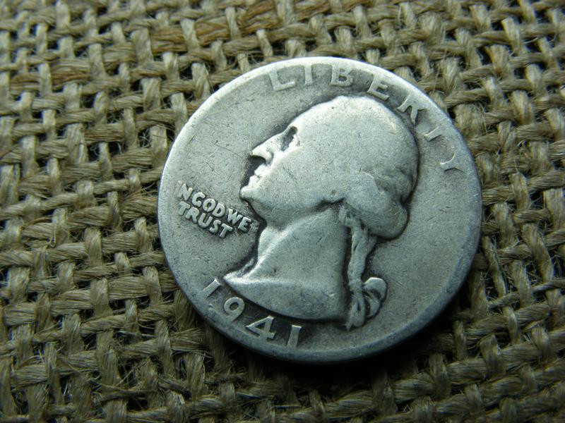 USA 1/4 dollár, 1941 D, ezüst