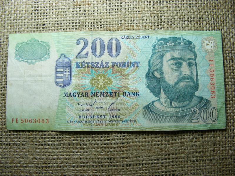200 forintos bankjegy, 1998, FE