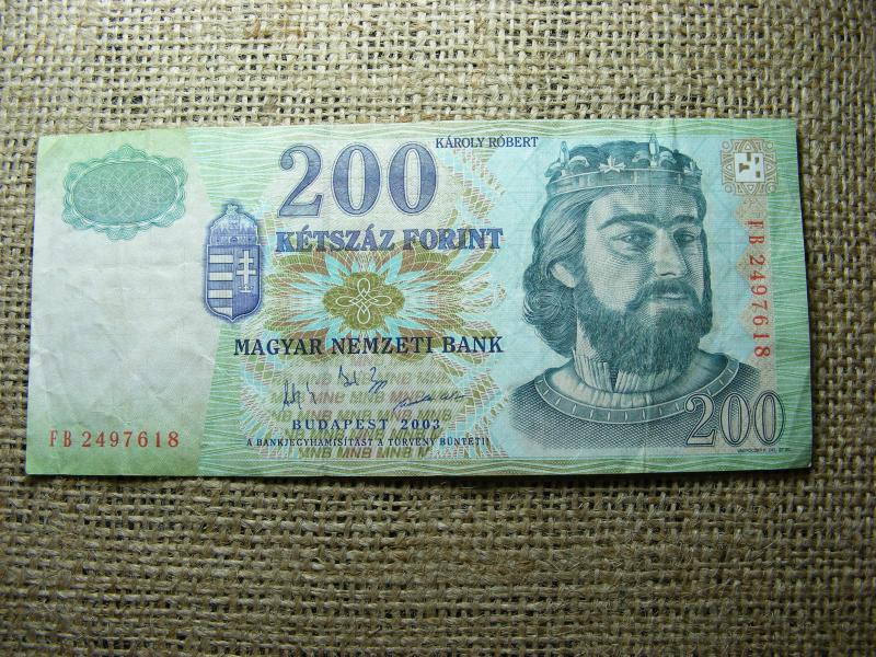 200 forintos bankjegy, 2003, FB sorozat