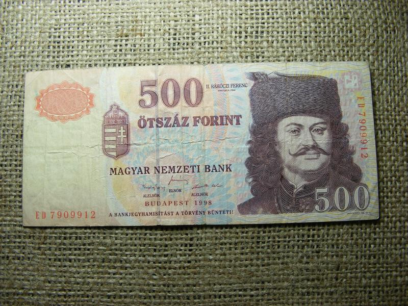500 forintos bankjegy, 1998, ED sorozat