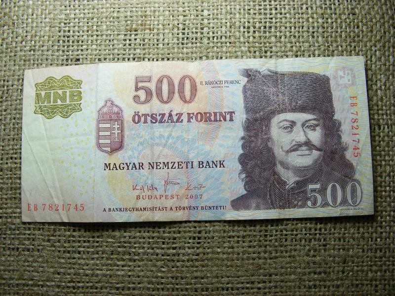 500 forintos bankjegy, 2007, EB