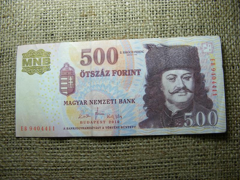 500 forintos bankjegy, 2010, EB
